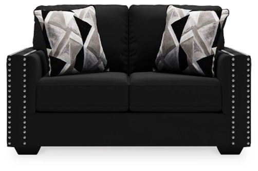 Signature Design by Ashley Gleston Loveseat and Chair-Onyx