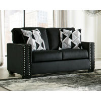 Signature Design by Ashley Gleston Sofa and Loveseat with Chair-Onyx