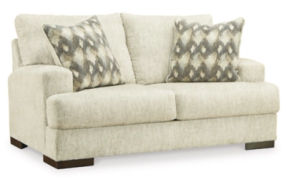 Signature Design by Ashley Caretti Sofa and Loveseat-Parchment