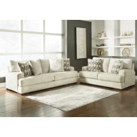 Signature Design by Ashley Caretti Sofa and Loveseat-Parchment