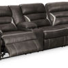 Signature Design by Ashley Kincord 2-Piece Power Reclining Sectional Sofa