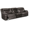Signature Design by Ashley Kincord 2-Piece Power Reclining Sectional Sofa