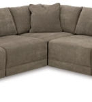 Benchcraft Raeanna 5-Piece Sectional-Storm