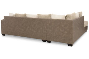 Signature Design by Ashley Keskin 2-Piece Sectional with Chaise-Sand