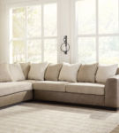 Signature Design by Ashley Keskin 2-Piece Sectional with Chaise-Sand