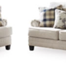 Benchcraft Meggett Sofa and Loveseat-Linen