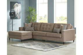 Signature Design by Ashley Flintshire 2-Piece Sectional with Chaise-Auburn