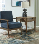 Signature Design by Ashley Bixler Sofa and Chair-Navy