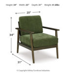 Signature Design by Ashley Bixler Sofa, Loveseat and Chair-Olive