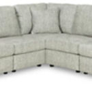 Signature Design by Ashley Playwrite 5-Piece Sectional-Gray