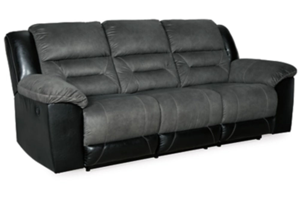 Signature Design by Ashley Earhart Reclining Sofa and Recliner-Slate