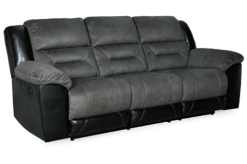 Signature Design by Ashley Earhart Reclining Sofa and Recliner-Slate
