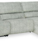 Signature Design by Ashley McClelland 3-Piece Reclining Sectional with Chaise