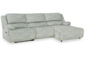 Signature Design by Ashley McClelland 3-Piece Reclining Sectional with Chaise