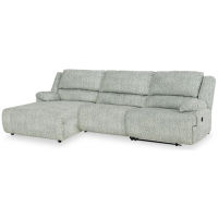 Signature Design by Ashley McClelland 3-Piece Reclining Sectional with Chaise