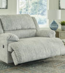 Signature Design by Ashley McClelland Oversized Recliner-Gray