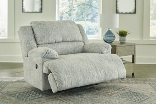 Signature Design by Ashley McClelland Oversized Recliner-Gray