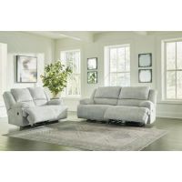 Signature Design by Ashley McClelland Reclining Sofa and Loveseat-Gray