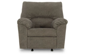 Signature Design by Ashley Norlou Sofa, Loveseat and Recliner-Flannel