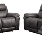 Signature Design by Ashley Erlangen Reclining Sofa and Loveseat-Midnight