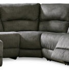 Signature Design by Ashley Benlocke 5-Piece Reclining Sectional with Chaise