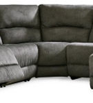 Signature Design by Ashley Benlocke 5-Piece Reclining Sectional with Chaise