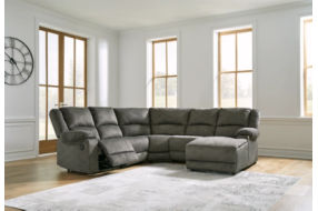 Signature Design by Ashley Benlocke 5-Piece Reclining Sectional with Chaise