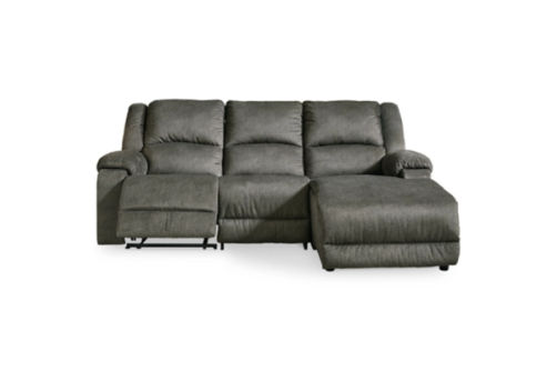 Signature Design by Ashley Benlocke 3-Piece Reclining Sectional with Chaise