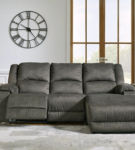 Signature Design by Ashley Benlocke 3-Piece Reclining Sectional with Chaise