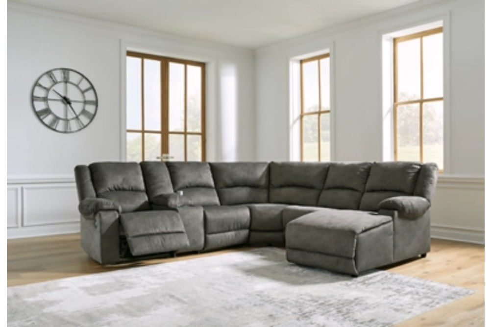 Signature Design by Ashley Benlocke 6-Piece Reclining Sectional with Chaise