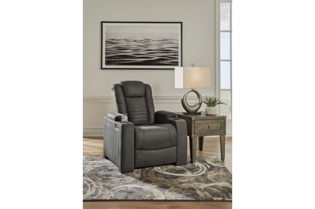 Signature Design by Ashley Soundcheck Power Recliner-Storm