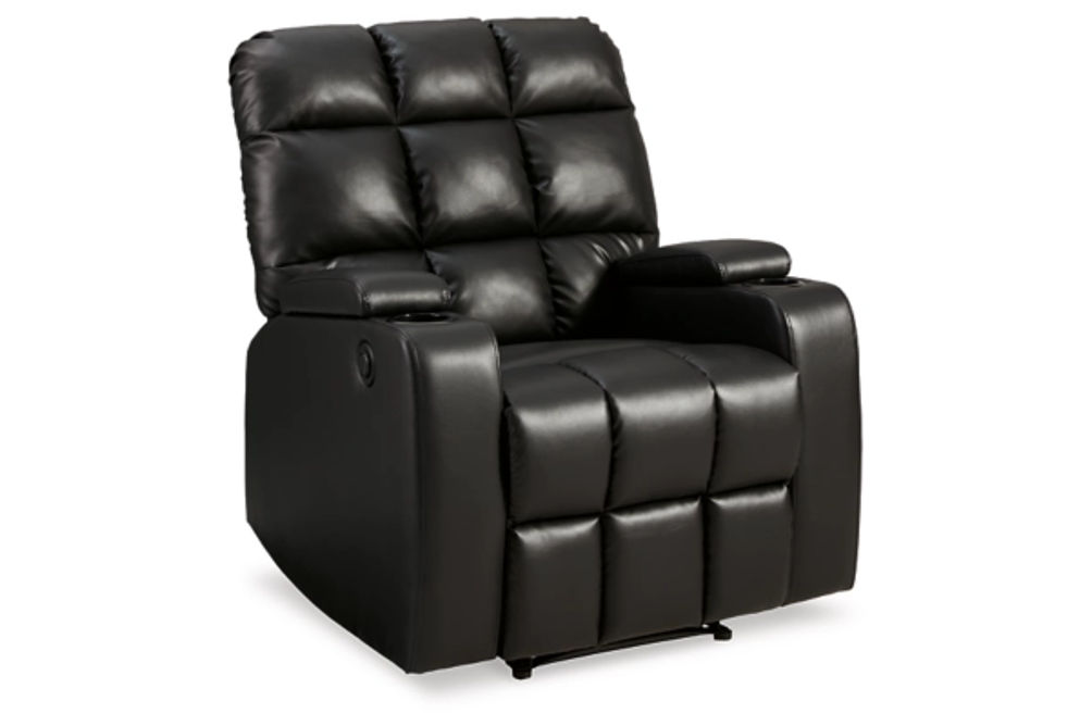 Kennebec Power Recliner Black