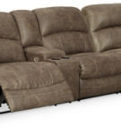 Benchcraft Segburg 2-Piece Power Reclining Sectional Sofa-Driftwood