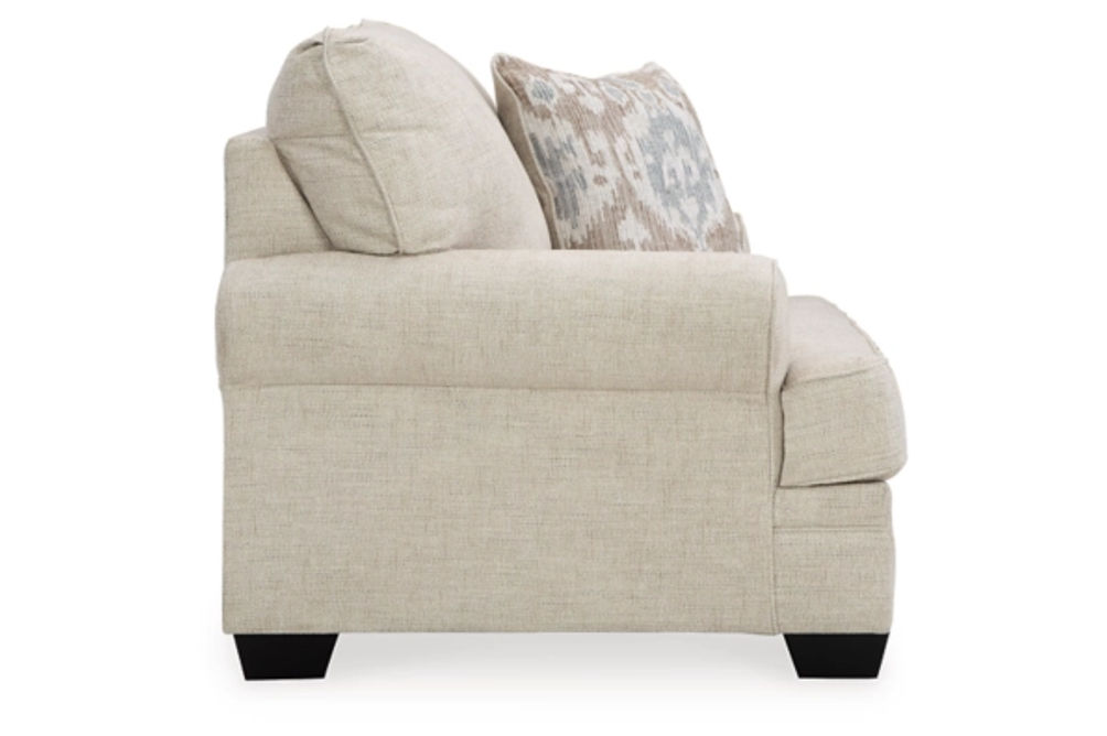 Benchcraft Rilynn Oversized Chair and Ottoman-Linen