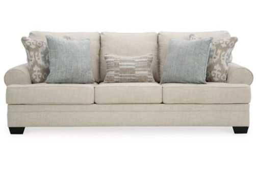 Benchcraft Rilynn Sofa, Loveseat, Oversized Chair and Ottoman-Linen