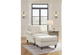 Signature Design by Ashley Valerani Chair and Ottoman-Sandstone