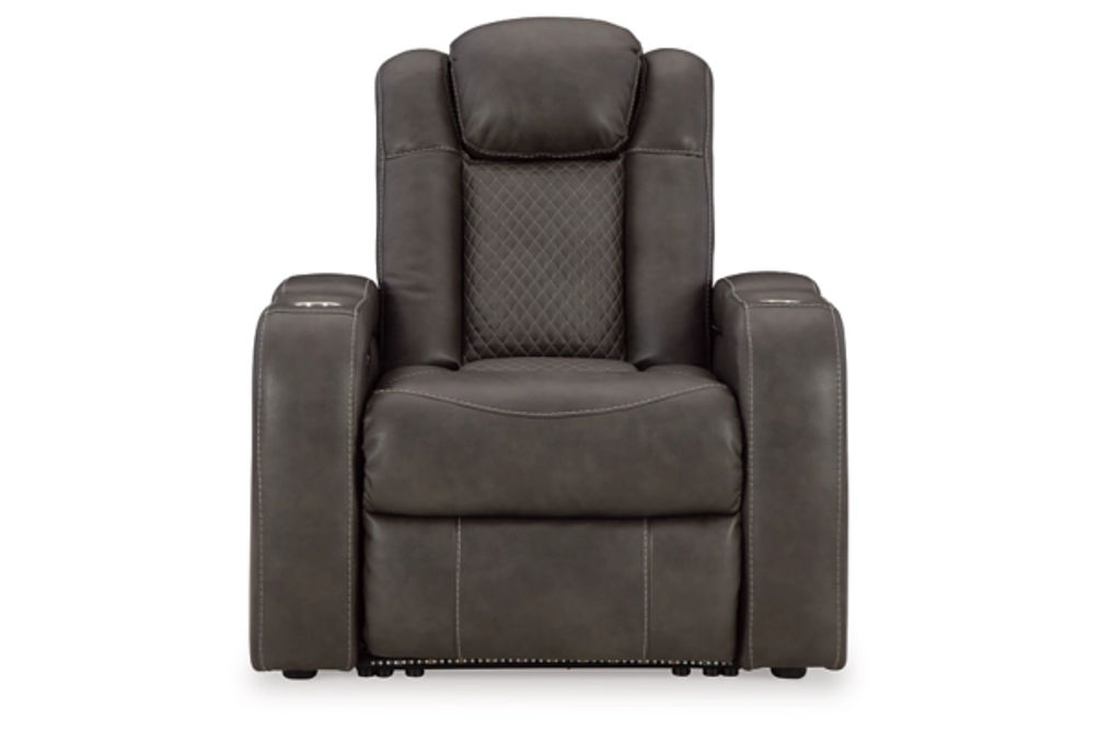 Signature Design by Ashley Fyne-Dyme Power Recliner-Shadow