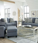 Benchcraft Lemly Sofa, Loveseat, Chair and Ottoman-Twilight