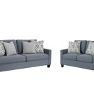 Benchcraft Lemly Sofa and Loveseat-Twilight