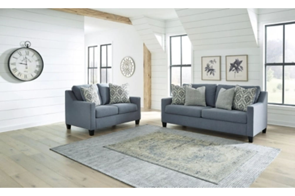 Benchcraft Lemly Sofa and Loveseat-Twilight