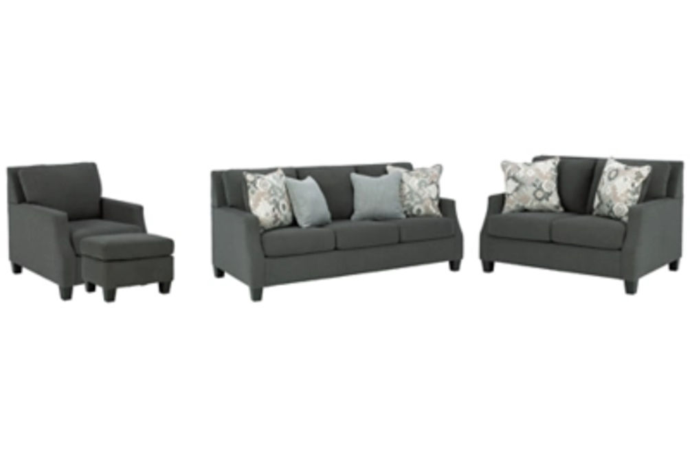 Signature Design by Ashley Bayonne Sofa, Loveseat, Chair and Ottoman