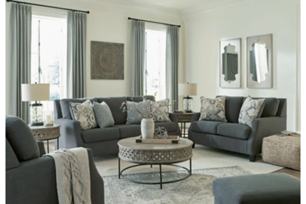 Signature Design by Ashley Bayonne Sofa, Loveseat, Chair and Ottoman