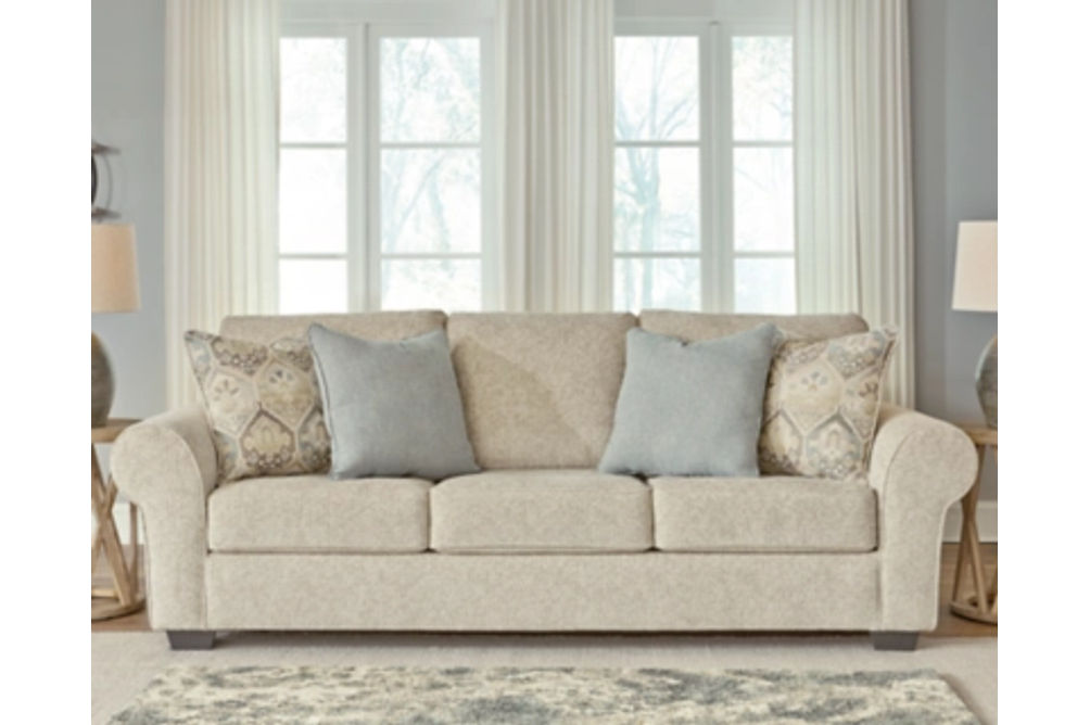 Benchcraft Haisley Sofa and Chair-Ivory