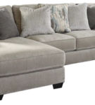 Benchcraft Ardsley 2-Piece Sectional with Chaise-Pewter