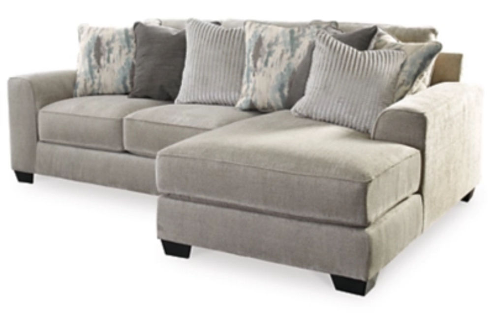 Benchcraft Ardsley 2-Piece Sectional with Chaise-Pewter