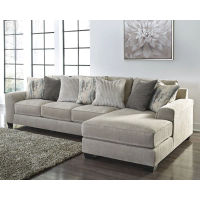 Benchcraft Ardsley 2-Piece Sectional with Chaise-Pewter