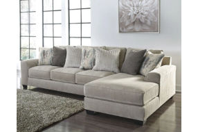 Benchcraft Ardsley 2-Piece Sectional with Chaise-Pewter