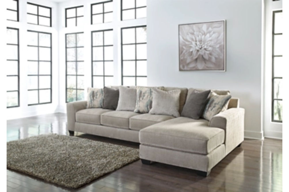Benchcraft Ardsley 2-Piece Sectional with Chaise-Pewter