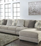 Benchcraft Ardsley 3-Piece Sectional with Chaise-Pewter