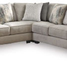 Benchcraft Ardsley 3-Piece Sectional-Pewter